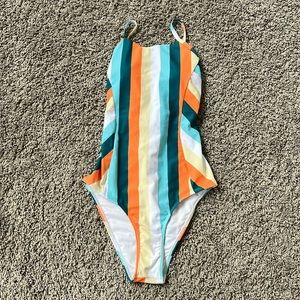 One piece swimsuit, size small